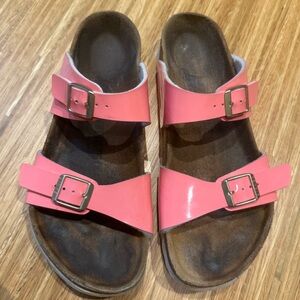Birkenstock Double Strap Pink Sandals
